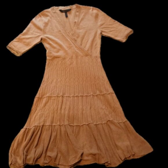 BCBGMaxAzria Silk Blend “Katherine” Sweater Dress – XS - Picture 2 of 4